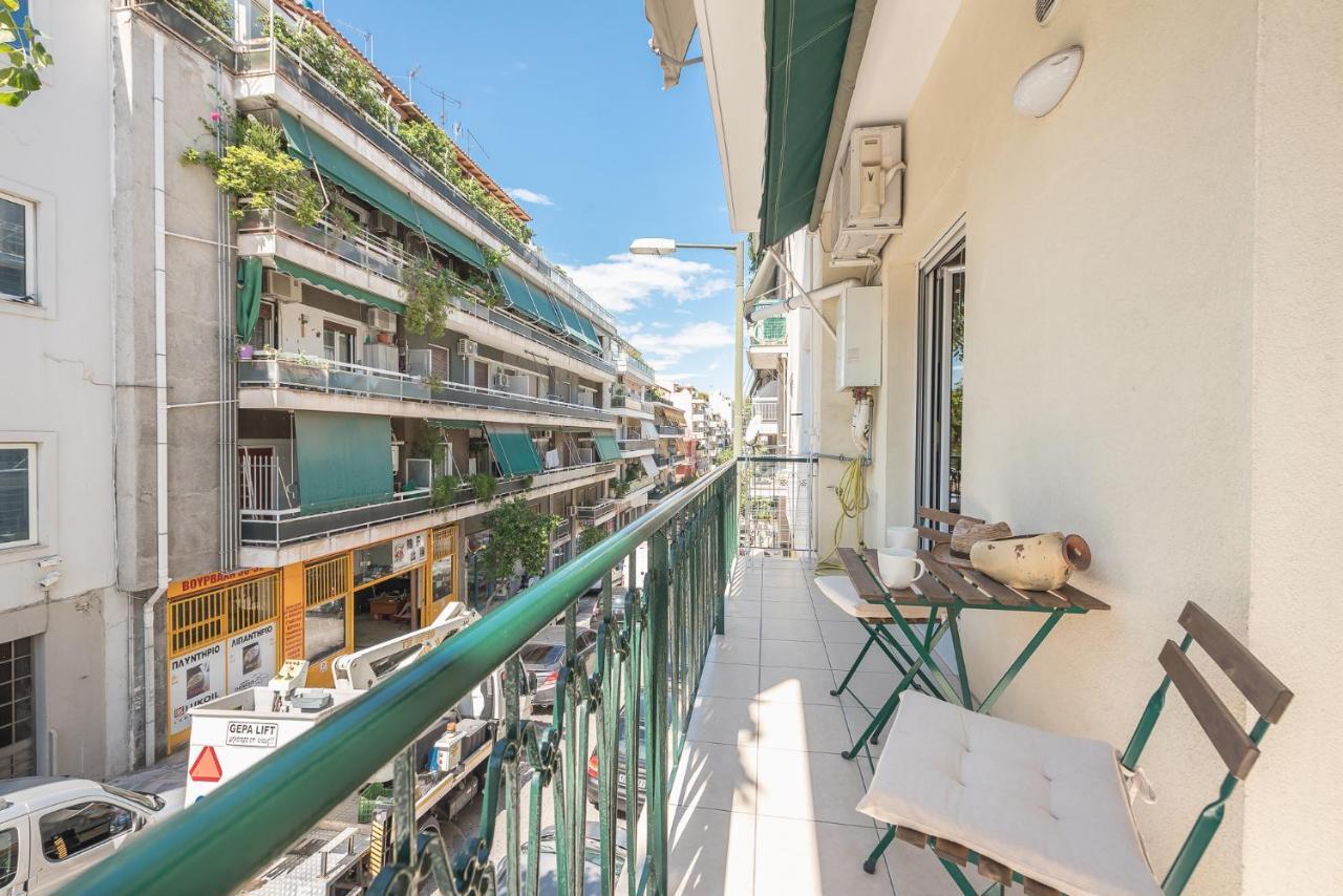 Stylish 2Bdr Apt By Acropolis Atene Esterno foto