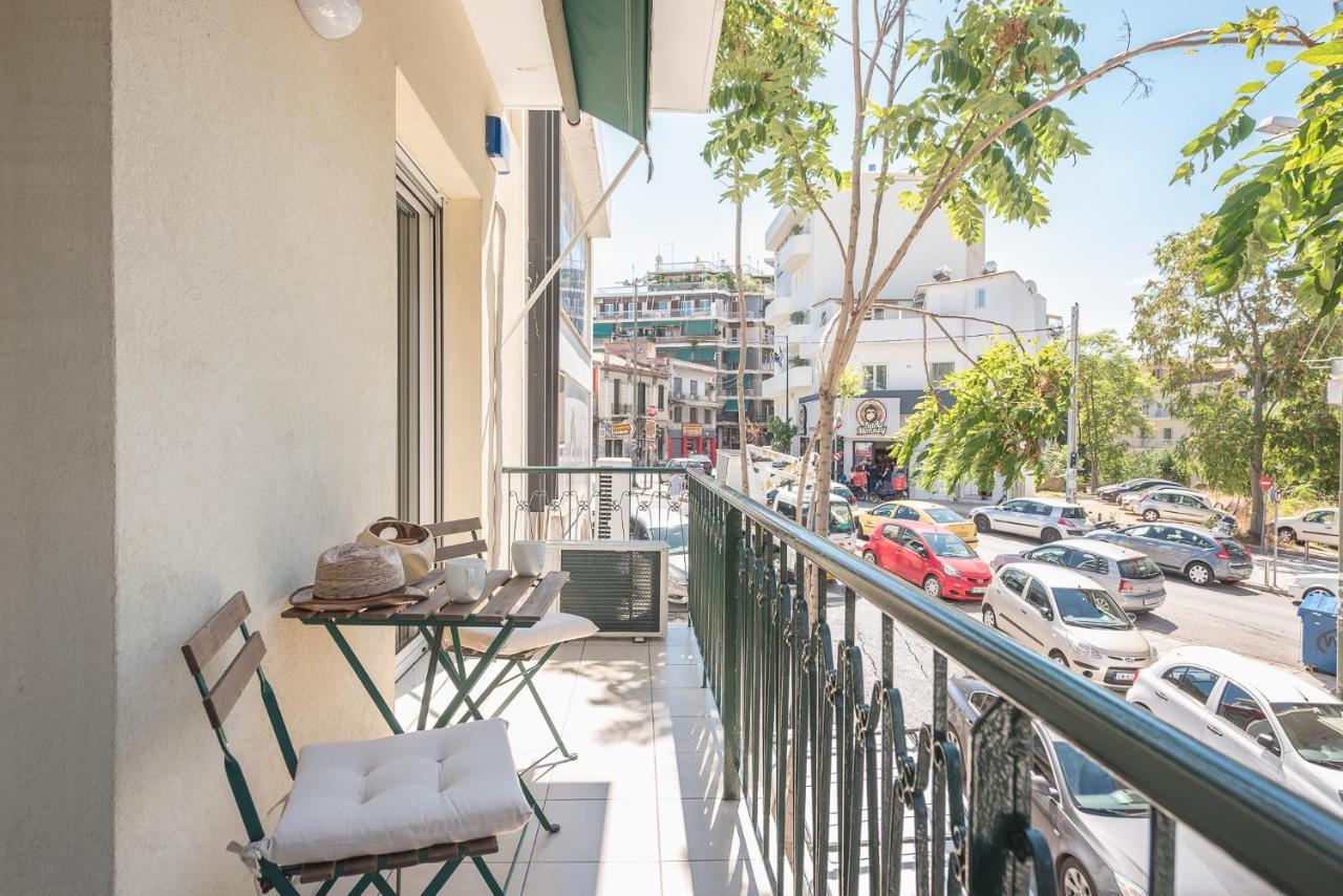 Stylish 2Bdr Apt By Acropolis Atene Esterno foto